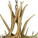 Load image into Gallery viewer, Mule Deer 9 Antler Chandelier - Muskoka Fire Pits
