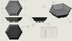 Collapsible Fire Pit - Muskoka Fire Pits