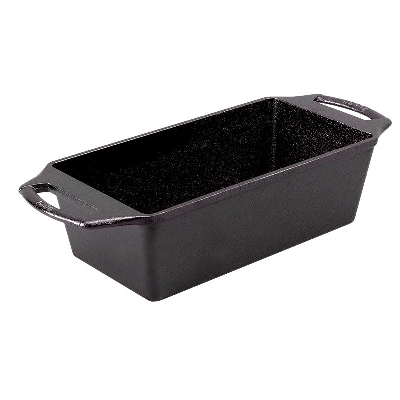 8.5 x 4.5 Inch Seasoned Cast Iron Loaf Pan