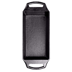 8.5 x 4.5 Inch Seasoned Cast Iron Loaf Pan