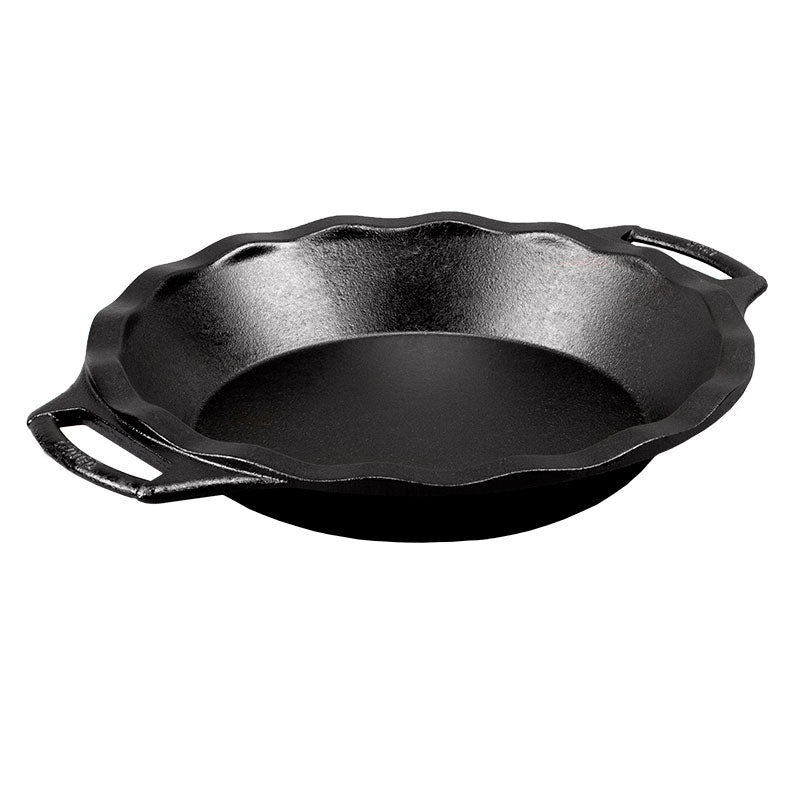 9 Inch Seasoned Cast Iron Pie Pan - Muskoka Fire Pits