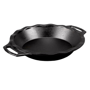 9 Inch Seasoned Cast Iron Pie Pan - Muskoka Fire Pits