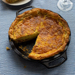 Load image into Gallery viewer, 9 Inch Seasoned Cast Iron Pie Pan - Muskoka Fire Pits
