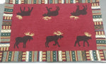 Load image into Gallery viewer, Cinnamon Moose Area Rug 6x9
