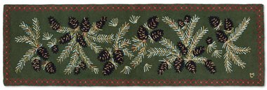 Diamond Pinecone Runner 30x96 - Muskoka Fire Pits