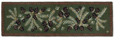 Diamond Pinecone Runner 30x96