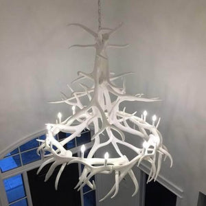 Elk 15 Antler CHandelier