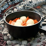 Load image into Gallery viewer, Cast Iron 8-Quart Camp Dutch Oven
