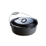 Load image into Gallery viewer, 9 Quart Cast Iron Dutch Oven With Bail Handle - Muskoka Fire Pits
