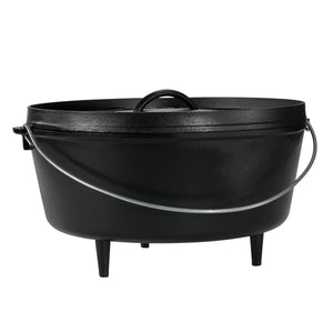 Cast Iron 4-Quart Camp Dutch Oven by Muskoka Fire Family
