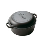 Load image into Gallery viewer, 5 Quart Cast Iron Double Dutch Oven - Muskoka Fire Pits
