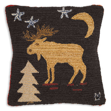 Night Moose Pillow