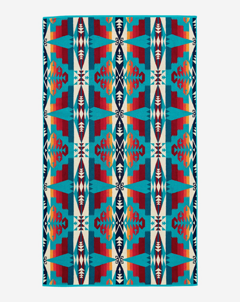 Tuscon Turquoise Pendleton Spa Towel - Muskoka Fire Pits