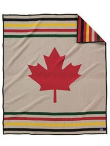 Maple Leaf Pendleton Blanket