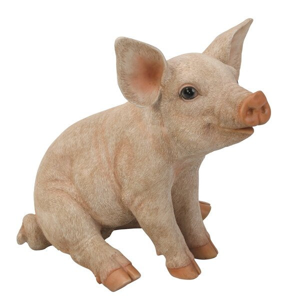 Outdoor Small Pig Statue