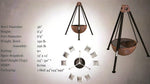 Load image into Gallery viewer, Suspended Fire Pit
