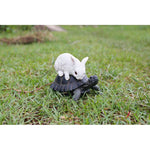Load image into Gallery viewer, Outdoor Tortoise and Hare Statue - Muskoka Fire Pits
