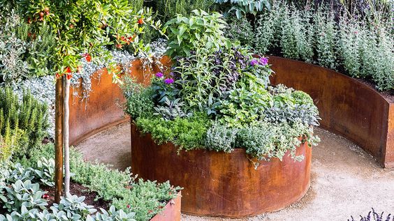 Planter- Rusty Steel - Muskoka Fire Pits