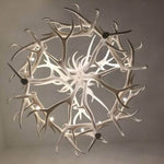 Load image into Gallery viewer, Elk 15 Antler CHandelier - Muskoka Fire Pits
