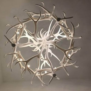 Elk 15 Antler CHandelier