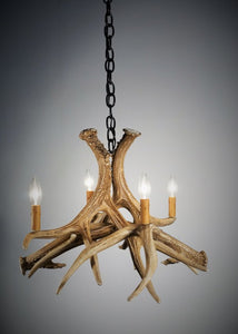 Mule 4 Antler Chandelier