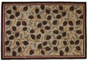 Acorns Area Rug 4x6