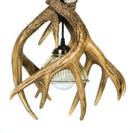 Load image into Gallery viewer, Whitetail Deer 3 Antler Pendant Light - Muskoka Fire Pits

